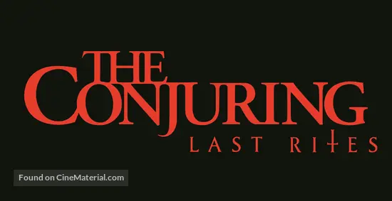 The Conjuring: Last Rites (2025) logo