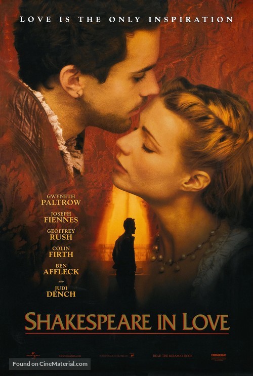 Shakespeare In Love - Movie Poster