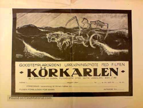 K&ouml;rkarlen - Swedish poster