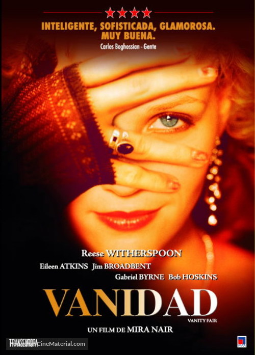 Vanity Fair - Argentinian DVD movie cover