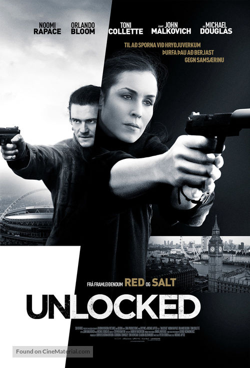 Unlocked - Icelandic Movie Poster