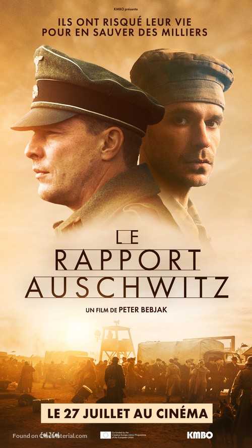 The Auschwitz Report - French Movie Poster