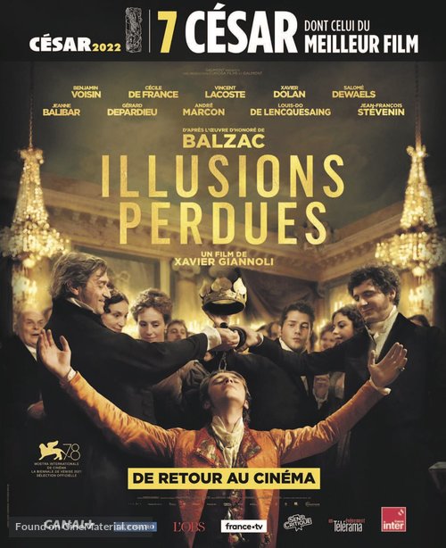 Illusions perdues - French Movie Poster