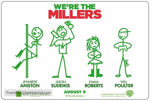 We&#039;re the Millers - Movie Poster