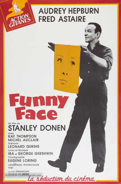 Funny Face - French Movie Poster