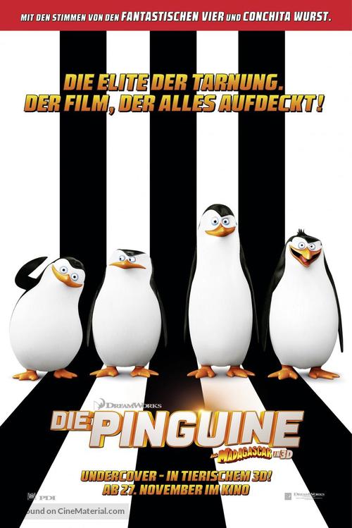 Penguins of Madagascar - Swiss Movie Poster