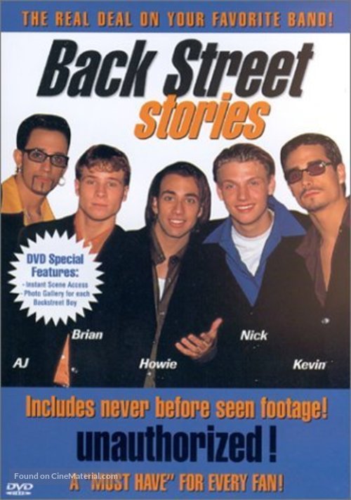 Backstreet Boys: Backstreet Stories - DVD movie cover