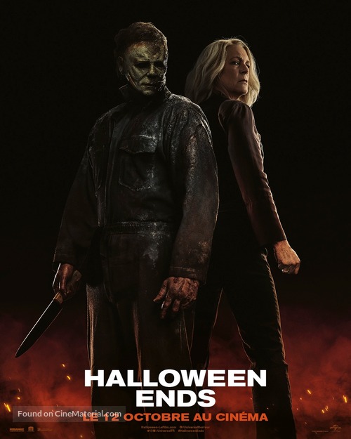 Halloween Ends - French Movie Poster