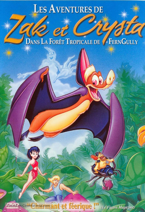 FernGully: The Last Rainforest - French DVD movie cover