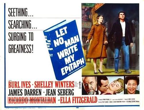 Let No Man Write My Epitaph - Movie Poster