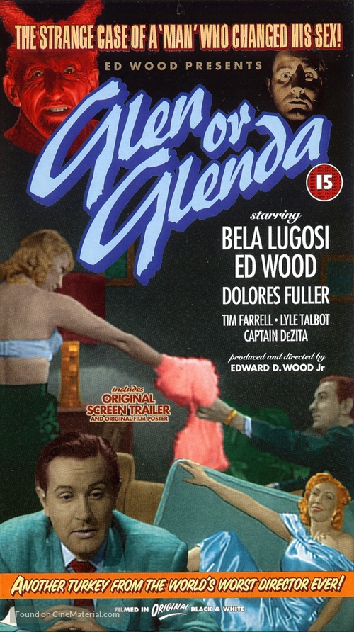 Glen or Glenda - British VHS movie cover