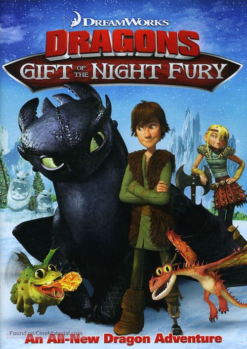 Dragons: Gift of the Night Fury - DVD movie cover