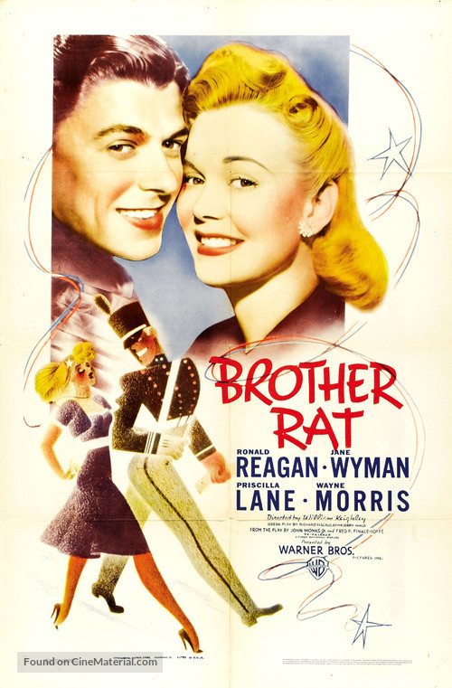 Brother Rat - Re-release movie poster
