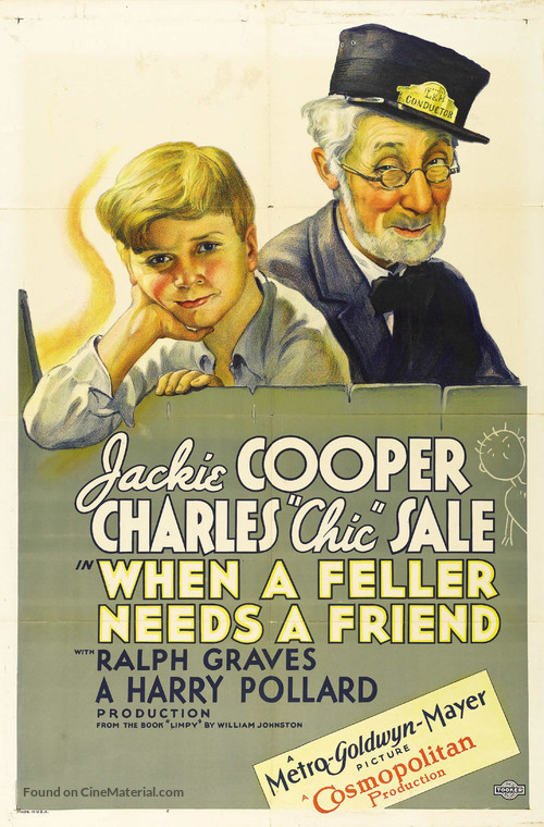 When a Fellow Needs a Friend - Movie Poster