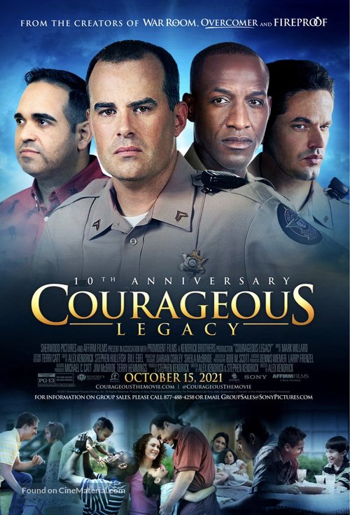 Courageous - Re-release movie poster