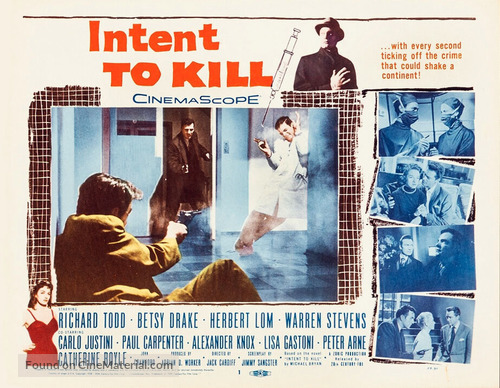 Intent to Kill - Movie Poster