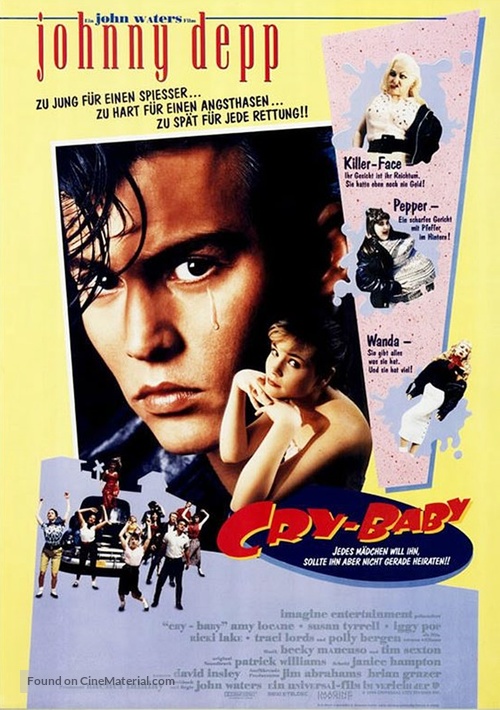 Cry-Baby - German Movie Poster
