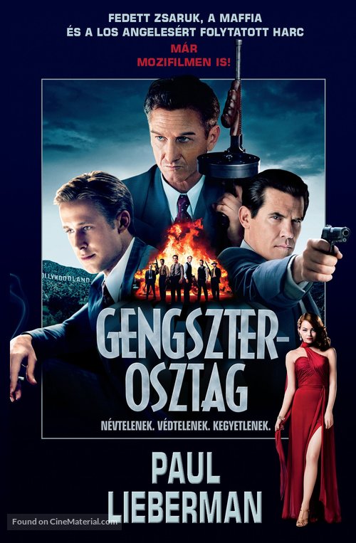 Gangster Squad - Hungarian Movie Poster