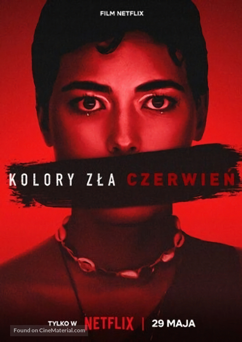 Kolory zla. Czerwien - Polish Movie Poster