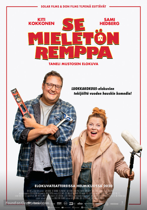 Se mielet&ouml;n remppa - Finnish Movie Poster