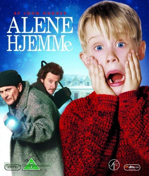 Home Alone - Danish Blu-Ray movie cover