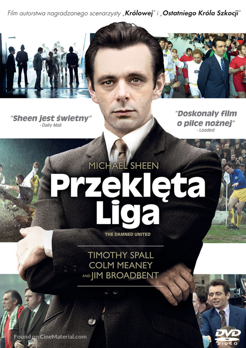 The Damned United - Polish DVD movie cover