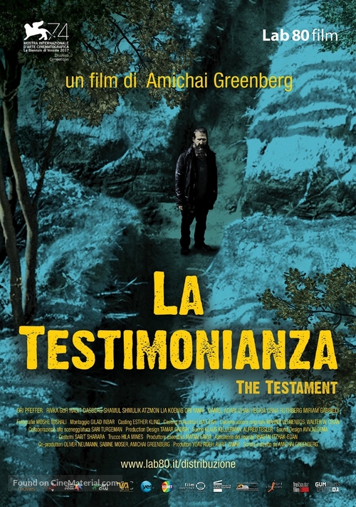 The Testament - Italian Movie Poster