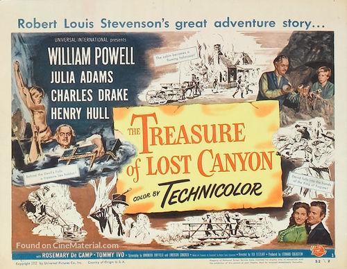 The Treasure of Lost Canyon (1952) movie poster