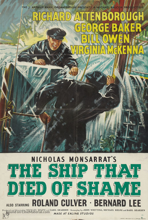 The Ship That Died of Shame - British Movie Poster