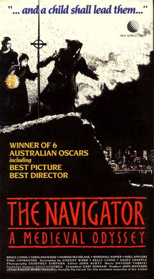 The Navigator: A Mediaeval Odyssey - New Zealand VHS movie cover