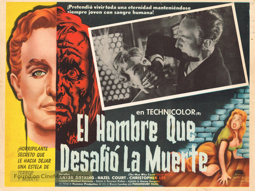 The Man Who Could Cheat Death - Mexican poster