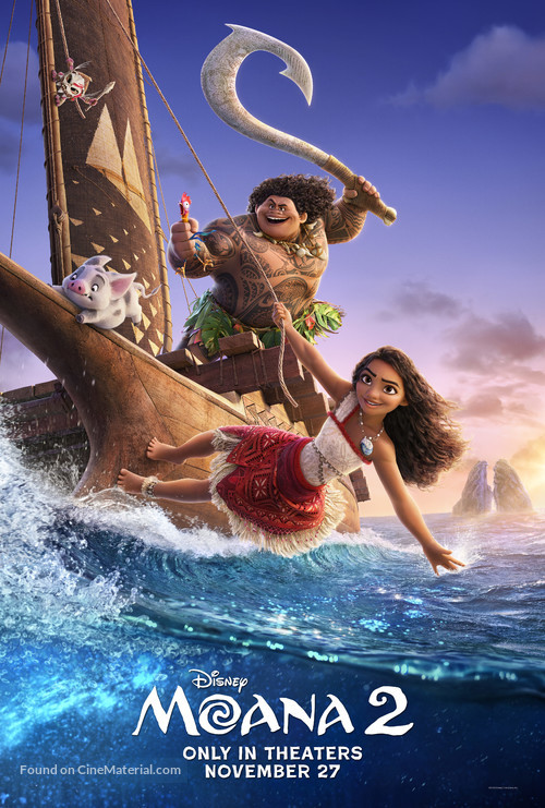 Moana 2 - Movie Poster