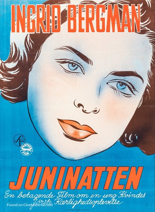 Juninatten - Danish Movie Poster
