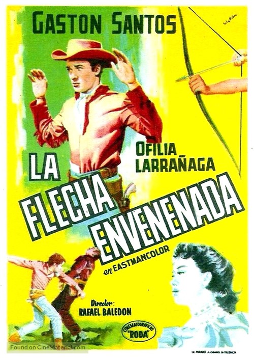 La flecha envenenada - Spanish Movie Poster