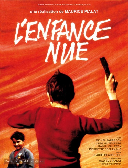 L&#039;enfance nue - French Movie Poster