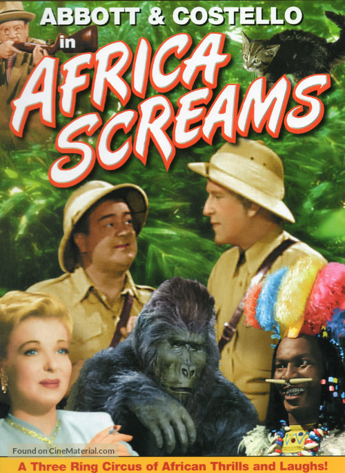 Africa Screams - DVD movie cover