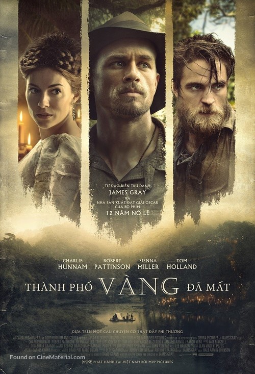 The Lost City of Z - Vietnamese Movie Poster