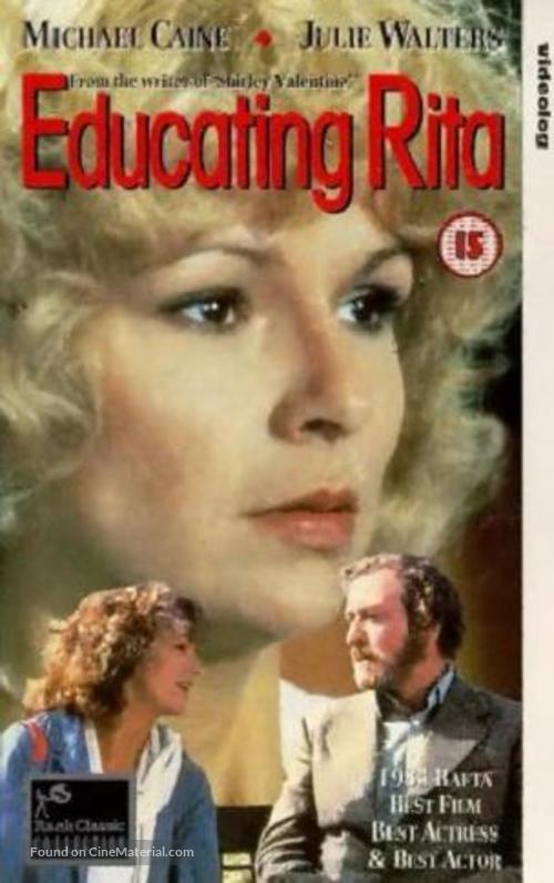 Educating Rita - British VHS movie cover