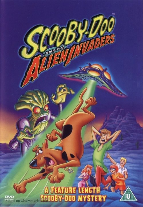 Scooby-Doo and the Alien Invaders - British DVD movie cover