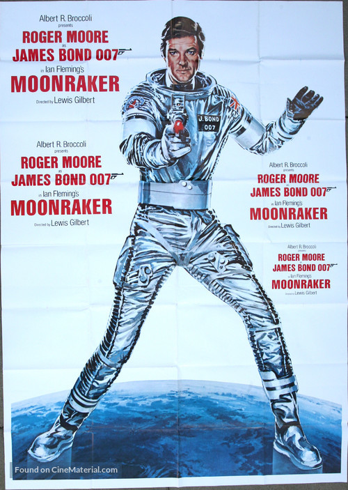 Moonraker - British Movie Poster