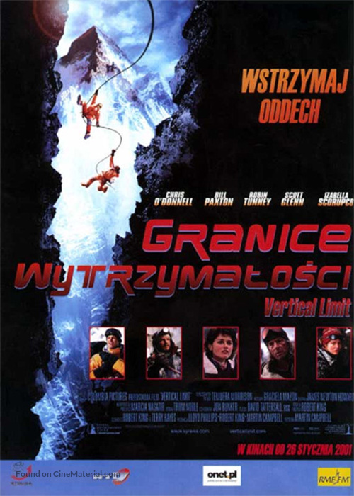 Vertical Limit - Polish Movie Poster