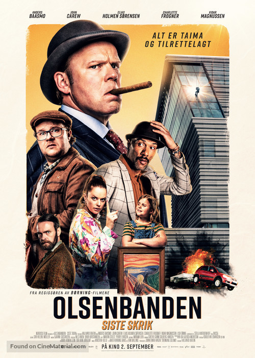 Olsenbanden - Siste skrik! - Norwegian Movie Poster