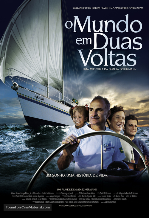 Mundo Em Duas Voltas, O - Brazilian Movie Poster