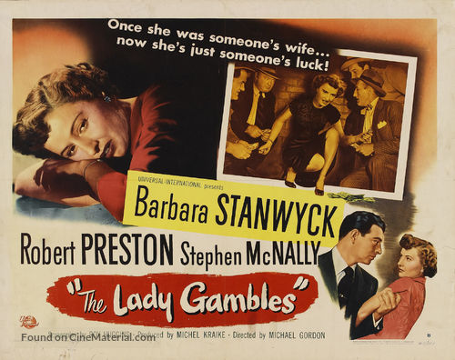 The Lady Gambles - Movie Poster