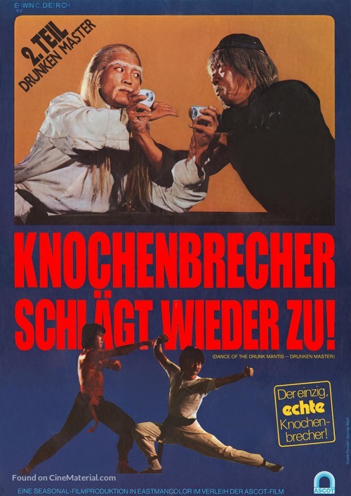 Nan bei zui quan - German Movie Poster