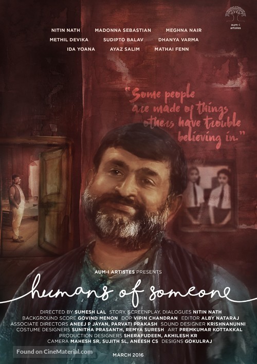 Humans of Someone - Indian Movie Poster