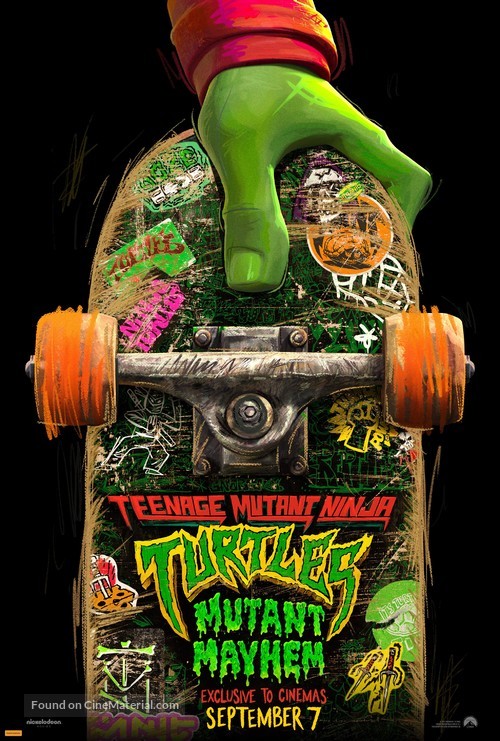 Teenage Mutant Ninja Turtles: Mutant Mayhem - Australian Movie Poster