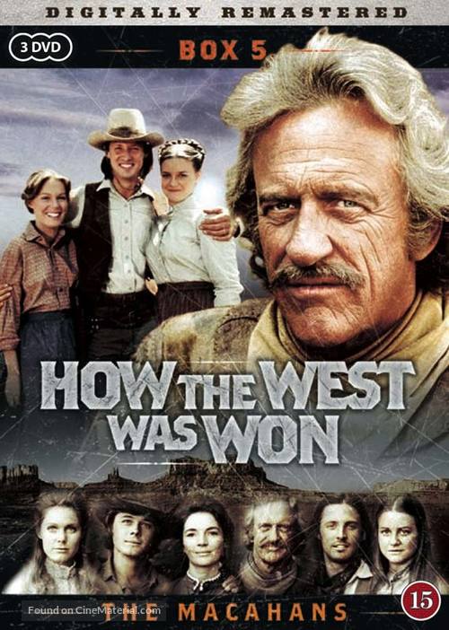 &quot;How the West Was Won&quot; - Danish DVD movie cover