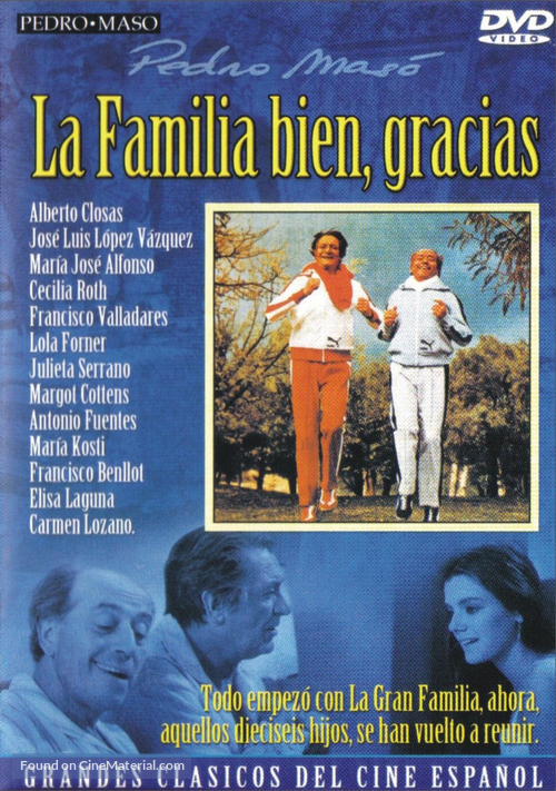 Familia, bien, gracias, La - Spanish Movie Cover