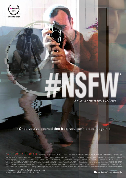 NSFW: Seducing Mr. Bluefrog - German Movie Poster